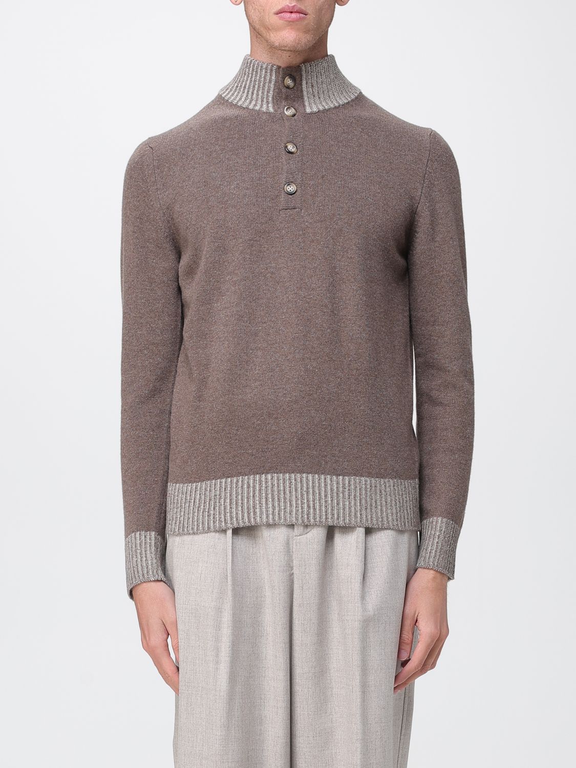 Sweater Men color Cocoa
