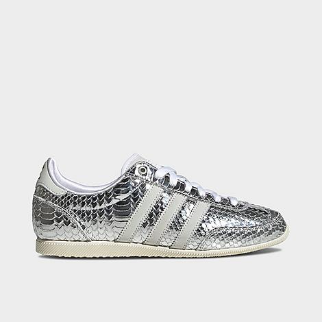 Women's Originals Japan Croc Casual Shoes in Silver Metallic/Silver Metallic/White