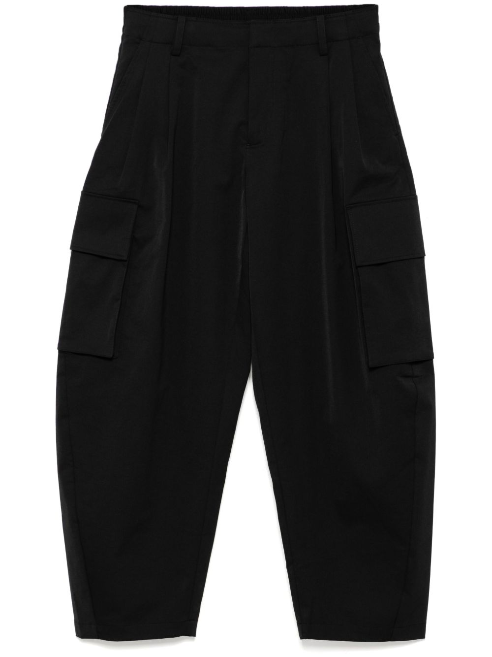 Zip-up trousers - Black