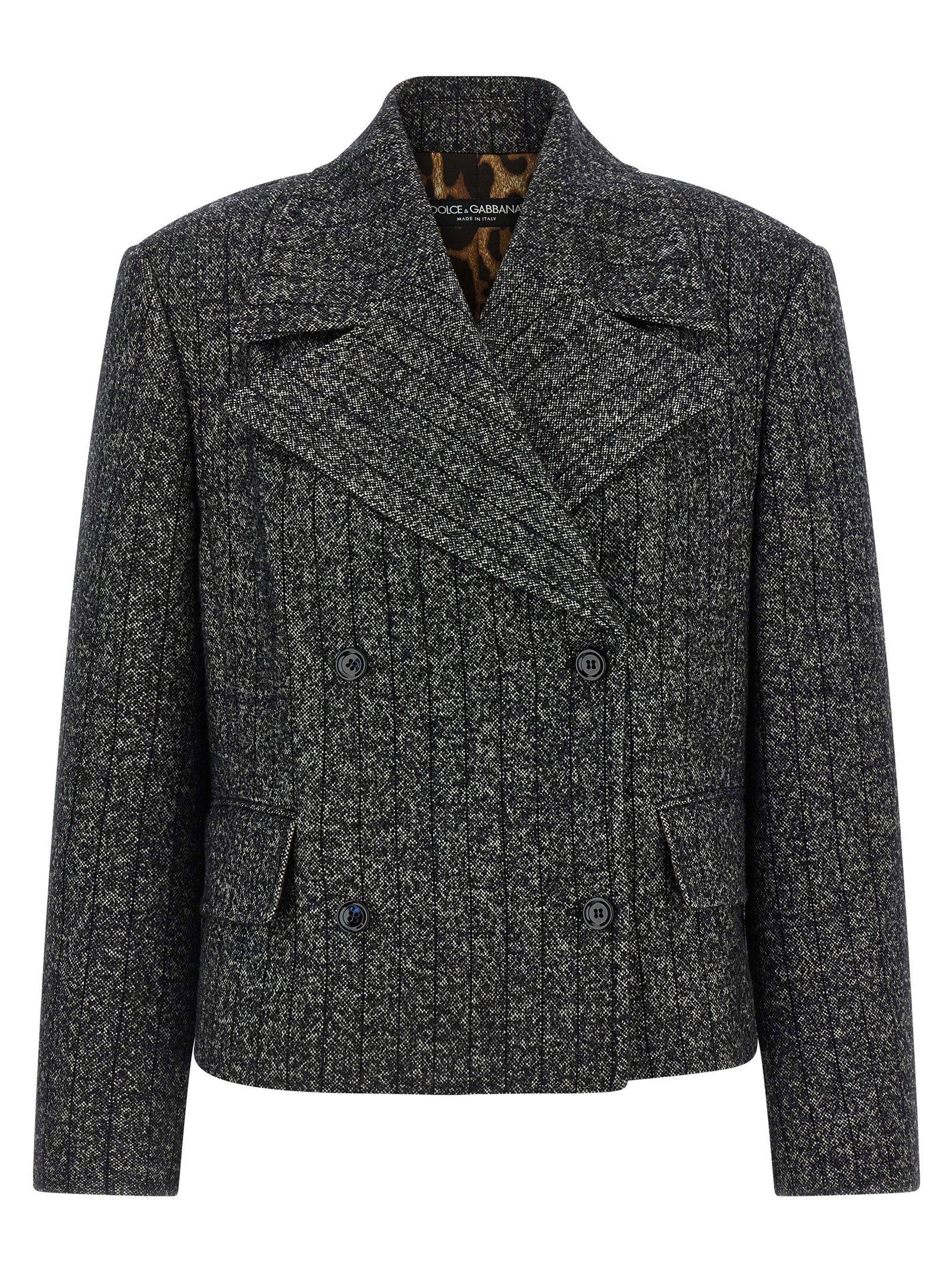 Striped Wool Blazer