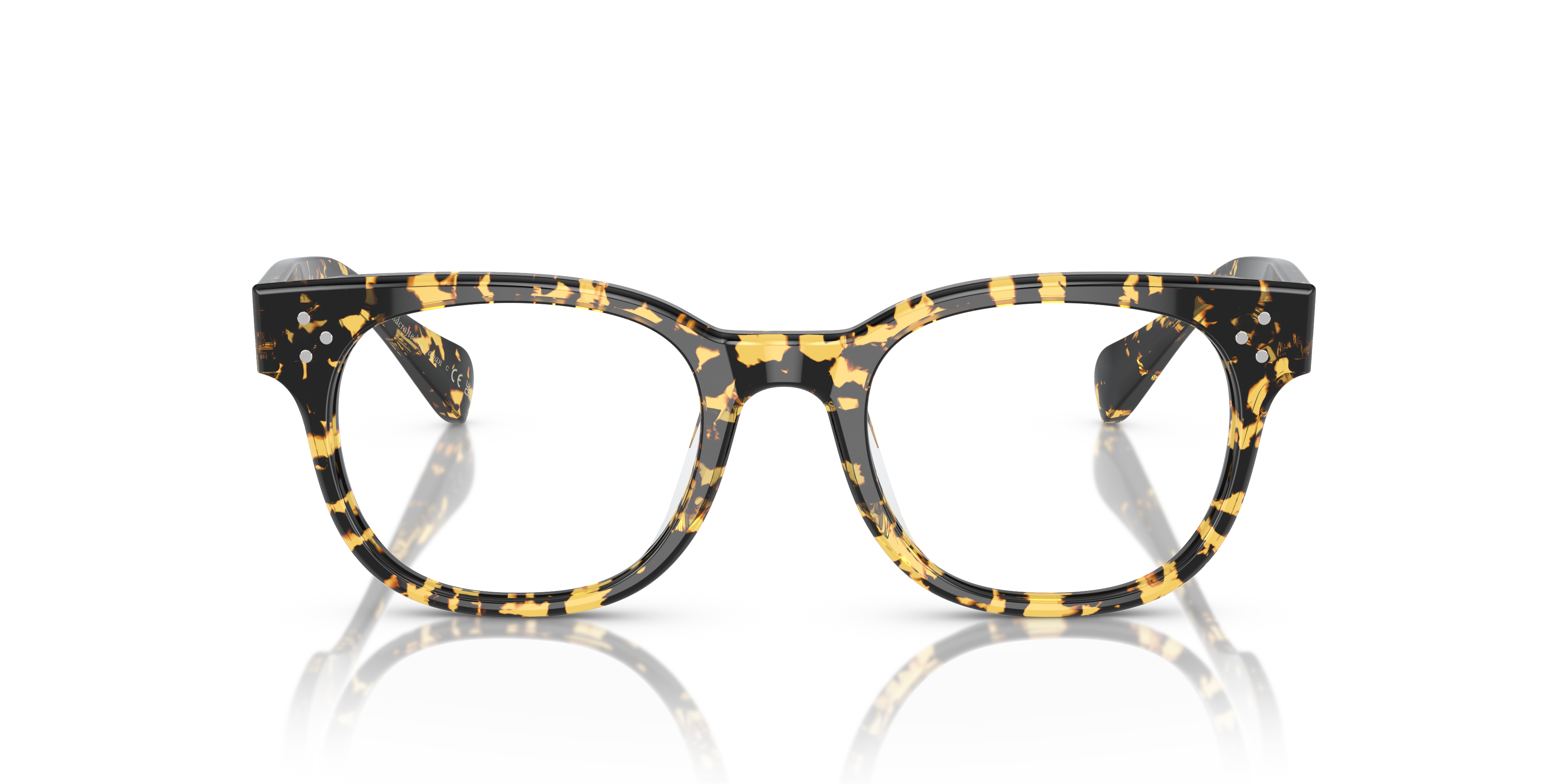 Oliver Peoples Unisex Oliver Peoples OV5545U AFTON 1778 Montature da vista Acetato Tartaruga Trasparente Squadrata Normale