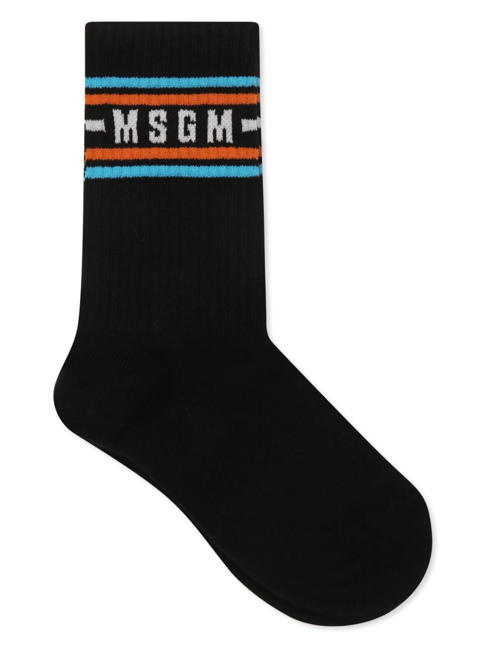 Ribbed-knit socks - Black