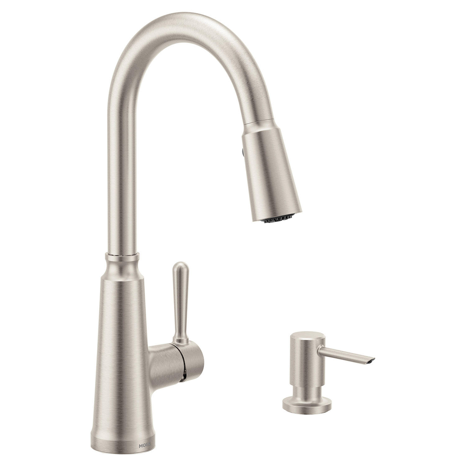 Trew Spot Resist Stainless Single Handle Pulldown Kitchen Faucet