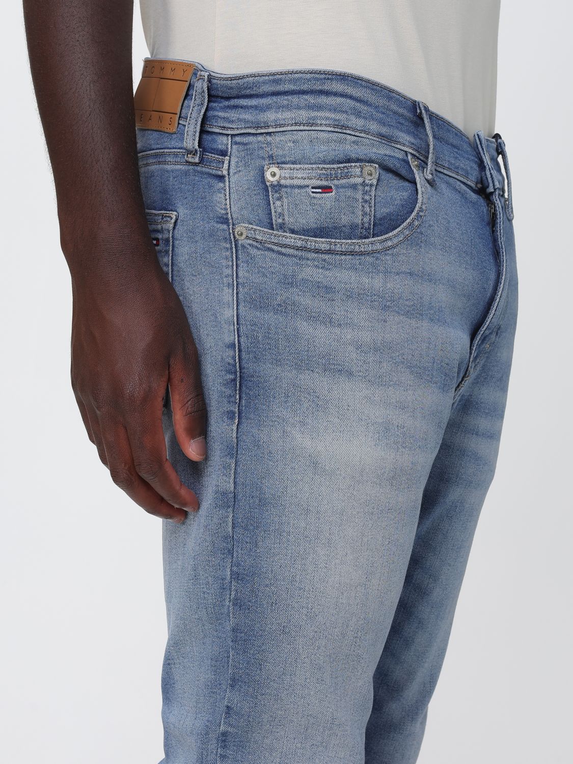 Jeans Men color Navy