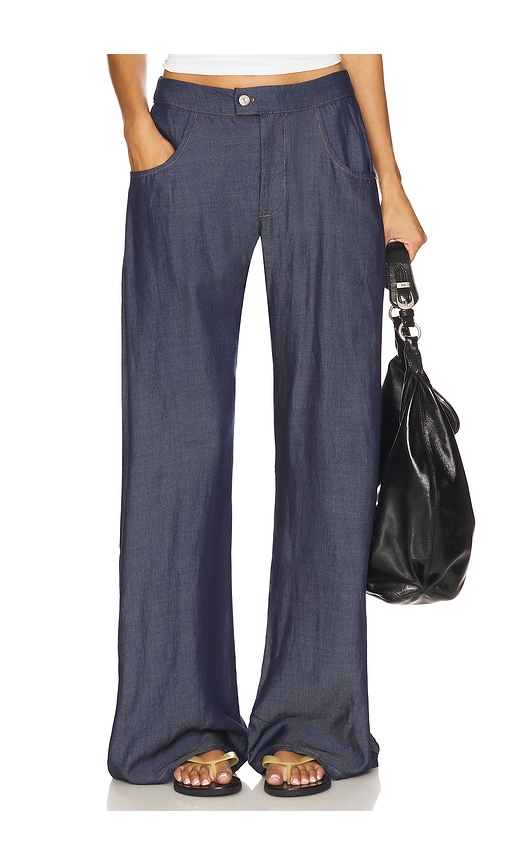 Eb denim eddie bowed pant en color azul  XL  también en