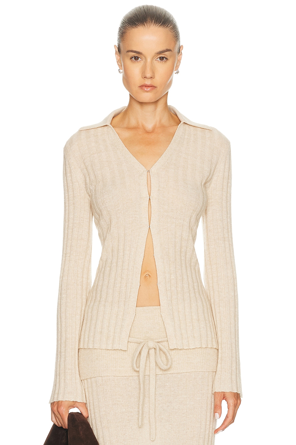 Guest In Residence Breezy Cardigan in Baby Blue. - S also in XS