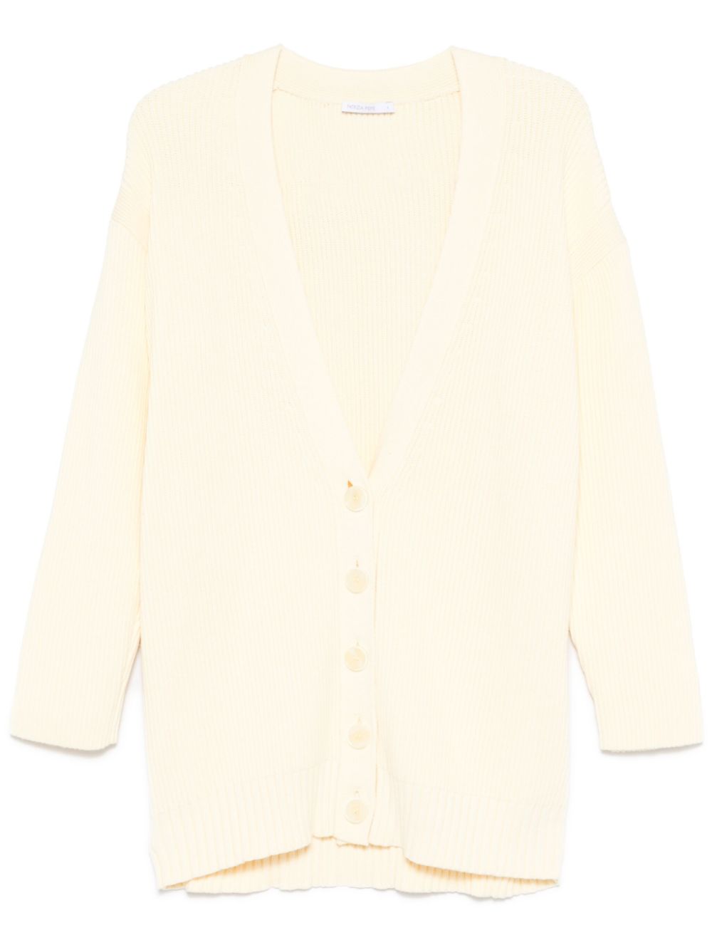 V-neck cardigan - Yellow