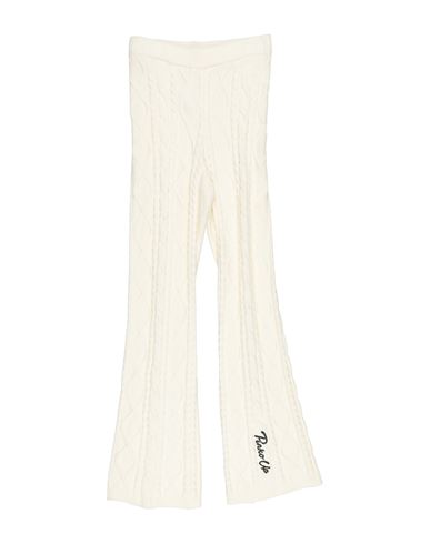Kid Girl Pants Ivory Size 13 Viscose, Polyester, Polyamide