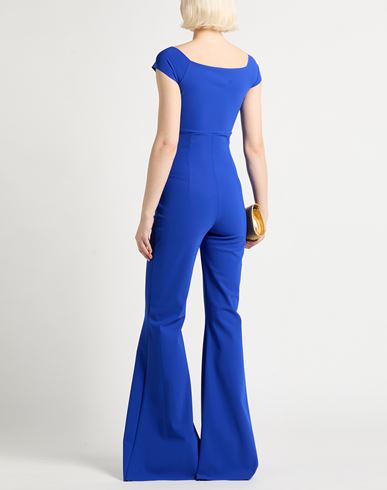 Woman Jumpsuit Bright blue Size 4 Polyamide, Elastane