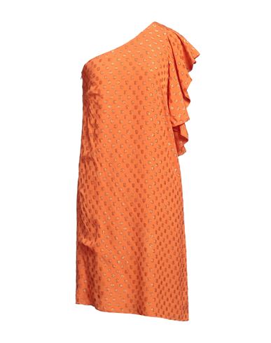 Woman Midi dress Orange