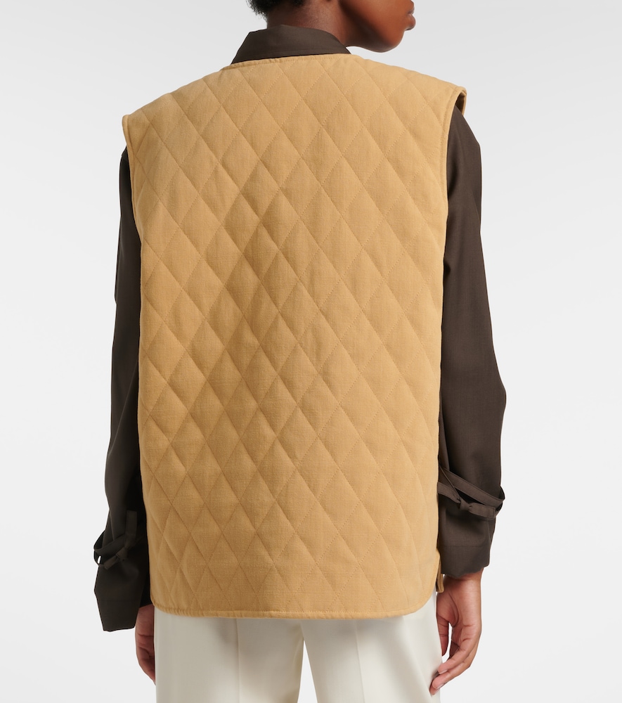 Blazé Milano Suffolk quilted cotton vest