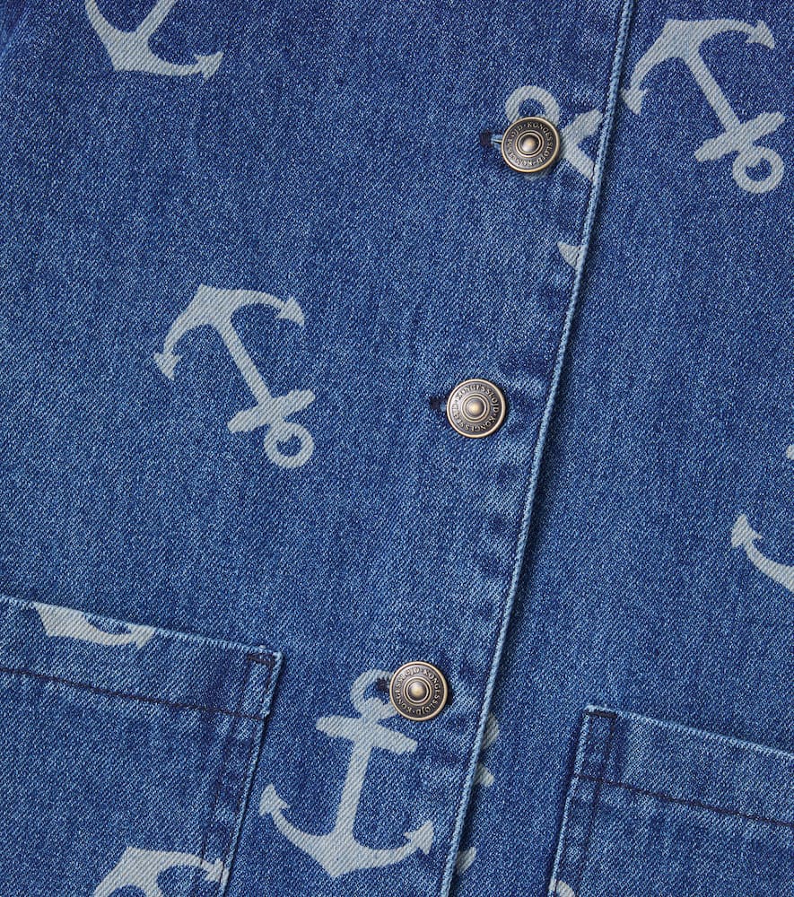 Konges Sløjd Magot printed denim jacket