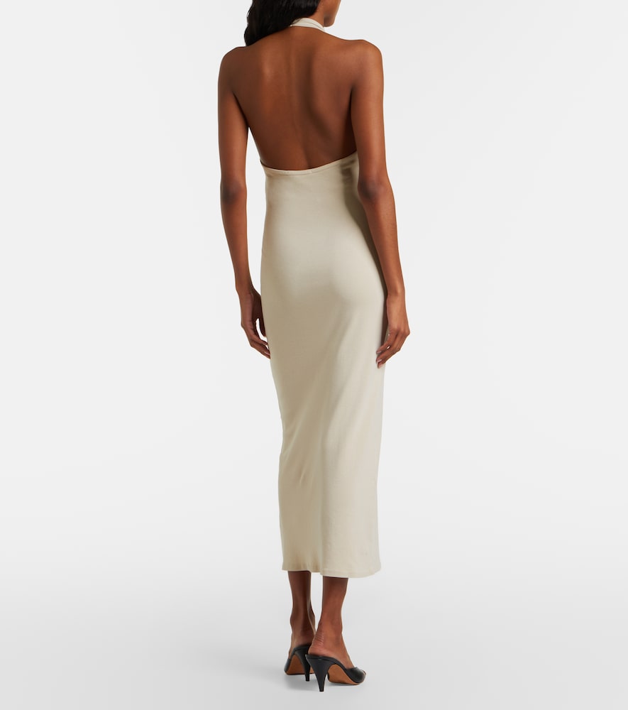 Stevie cotton jersey midi dress