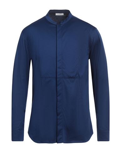 Paolo Pecora Man Shirt Blue Size 16 ½ Cotton