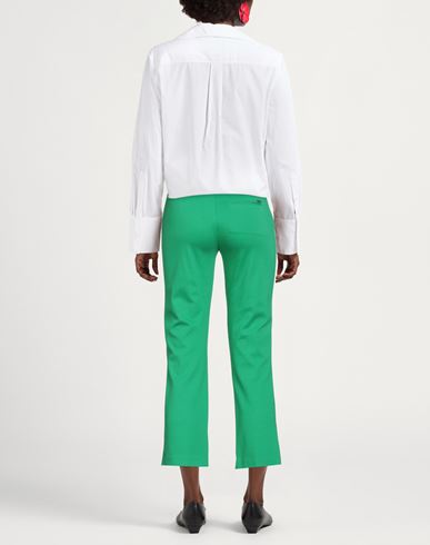 Woman Pants Green Size 4 Viscose, Polyamide, Elastane