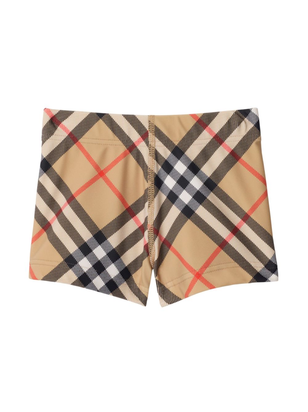 Vintage Check swim shorts - Neutrals