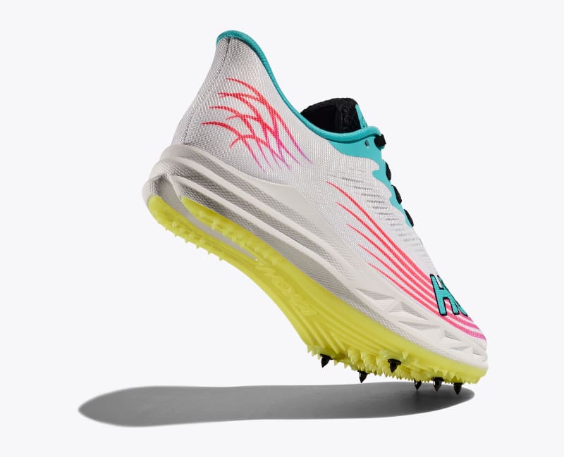 HOKA Crescendo MD 2 Shoes in White/Cielo Blue