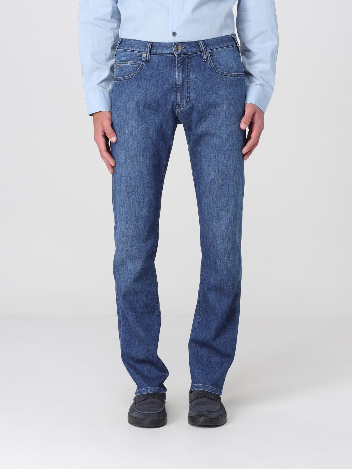 Jeans EMPORIO ARMANI Men color Denim