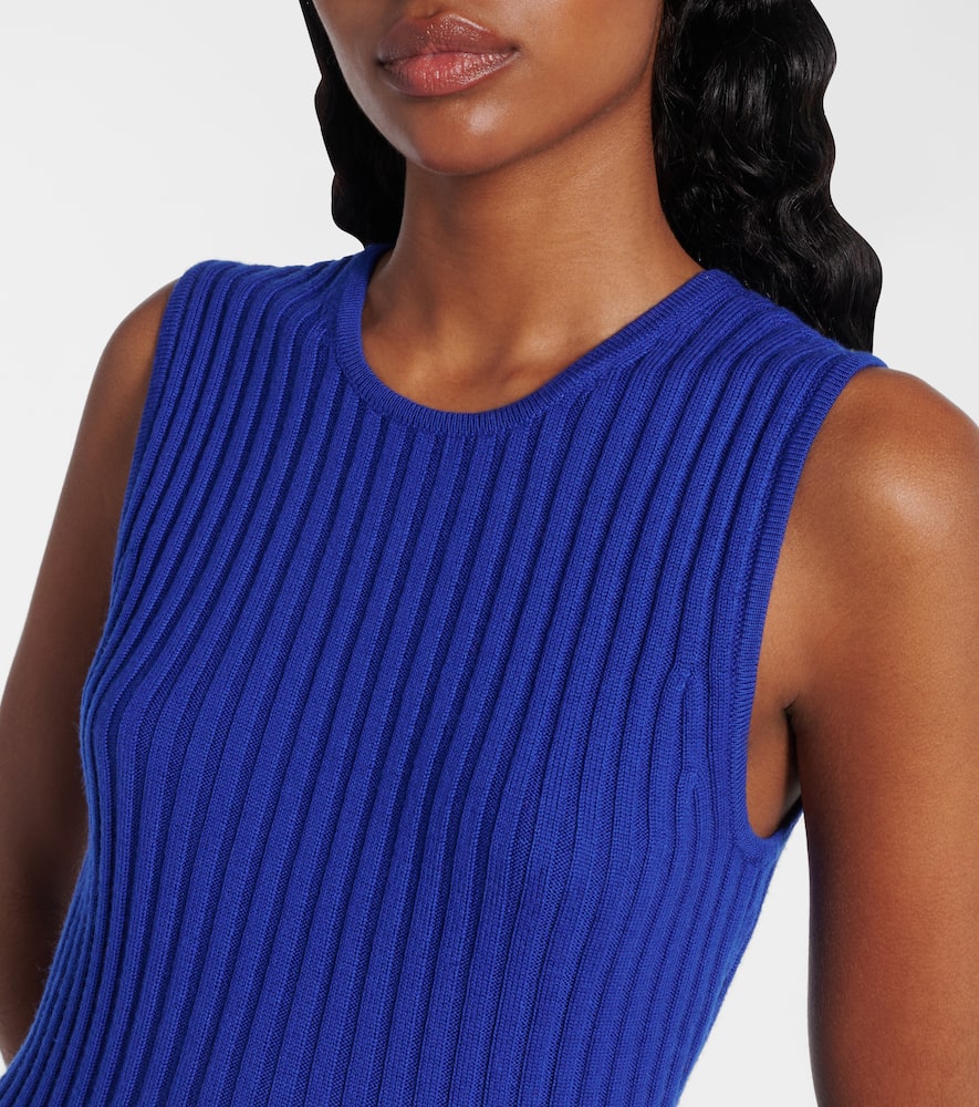 Meier wool and cashmere midi dress