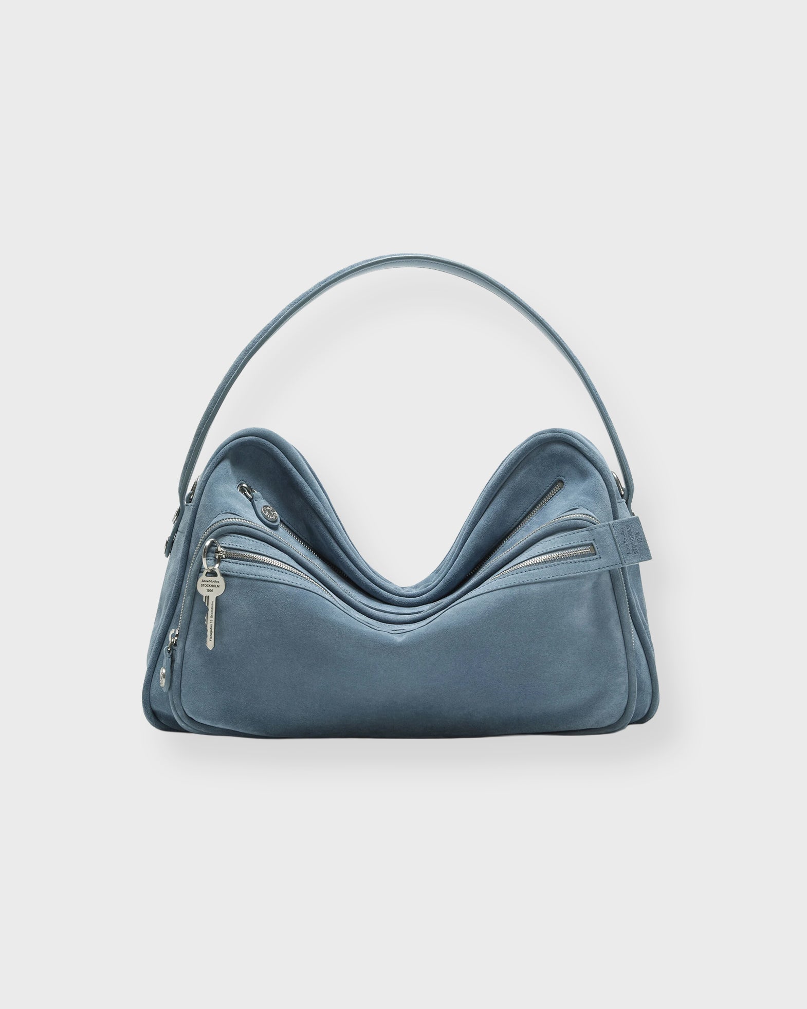 Acne Studios Bag Camero Camera Suede Denim ONESIZE