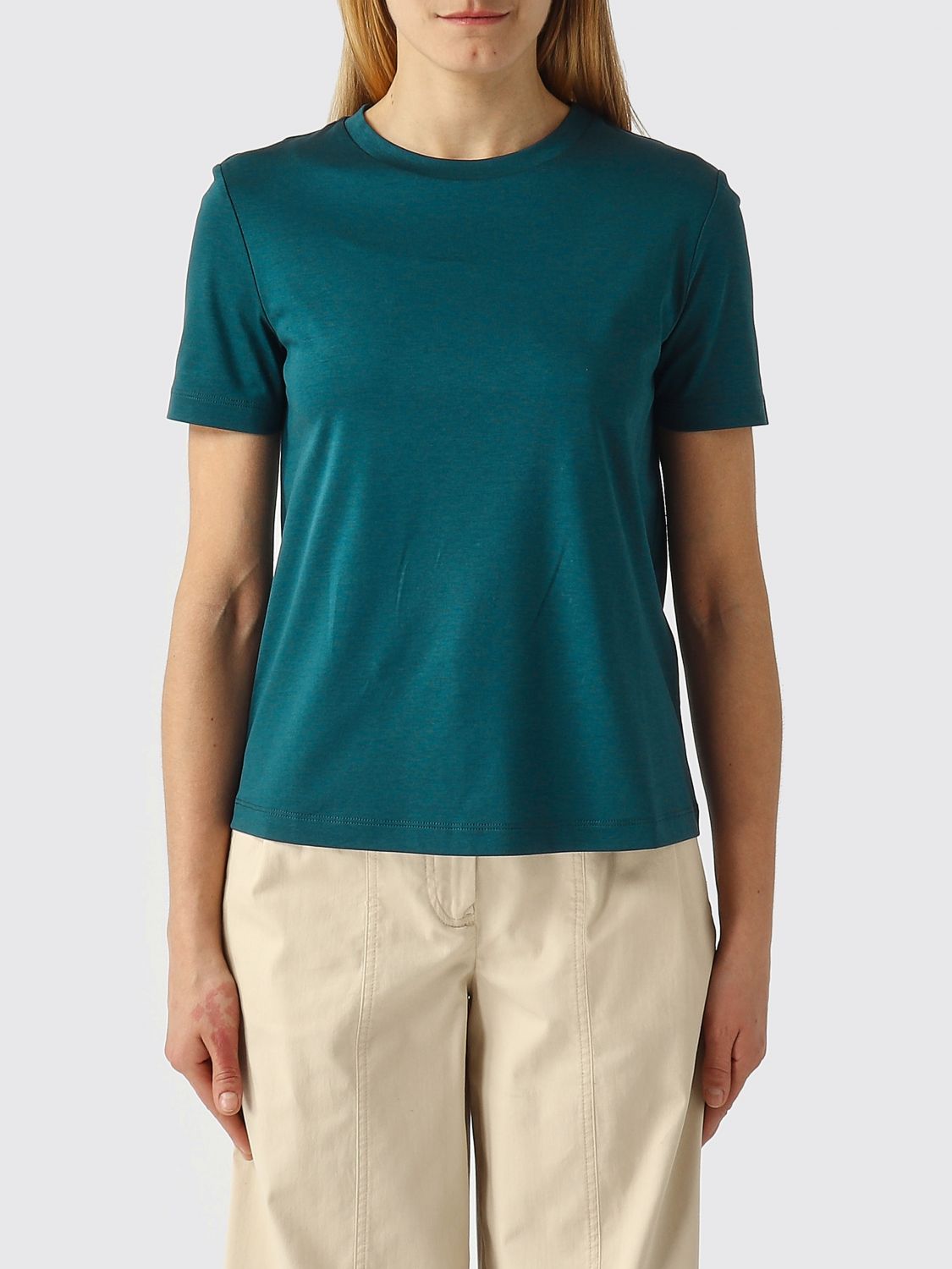 Shirt Woman color Teal