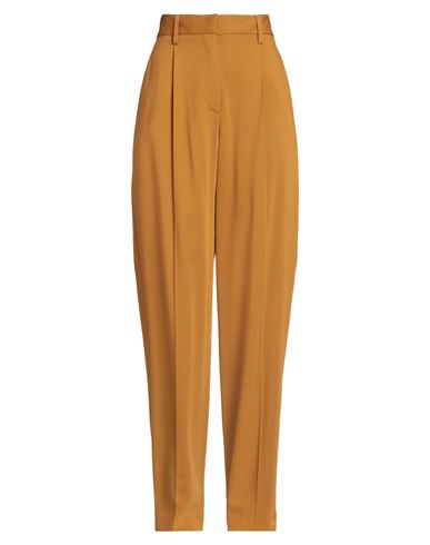 Forte_forte Woman Pants Mustard Size 2 Viscose, Virgin Wool, Elastane