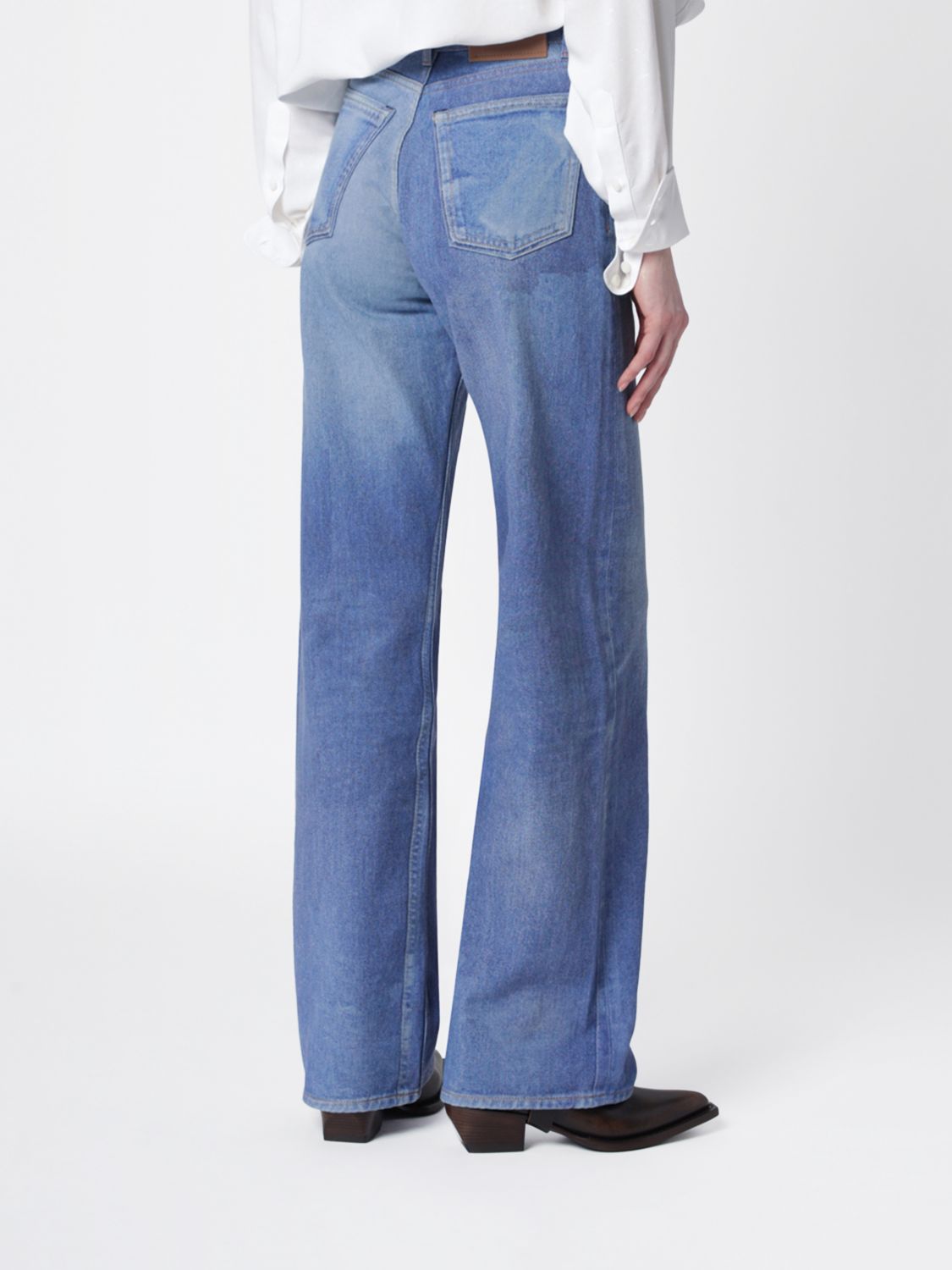 Jeans Woman color Denim