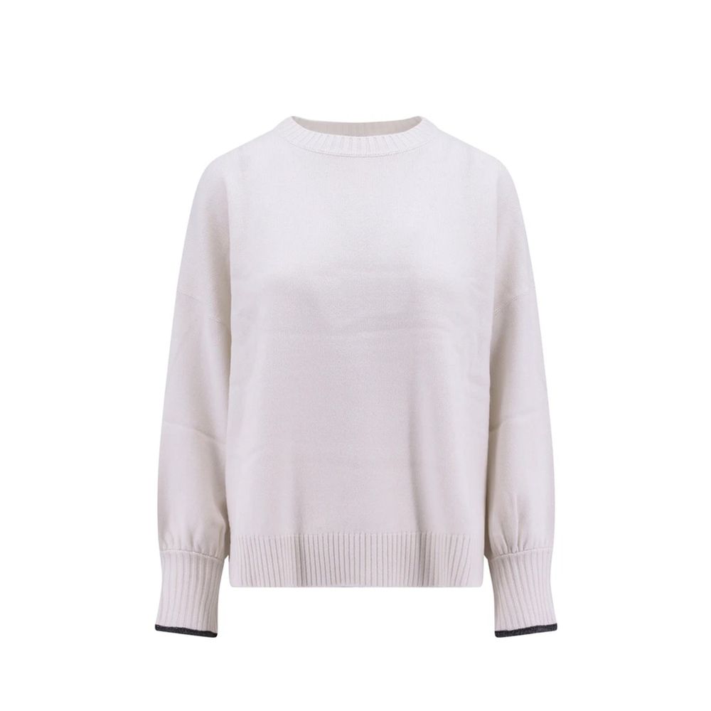 Cashmere Sweater — White