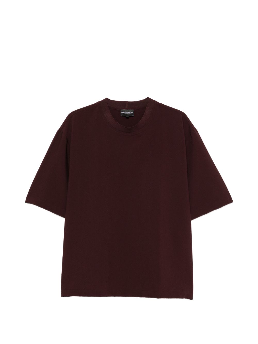 Crew Neck T-Shirt — Brown