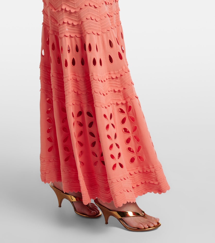 Lakshmi broderie anglaise maxi dress