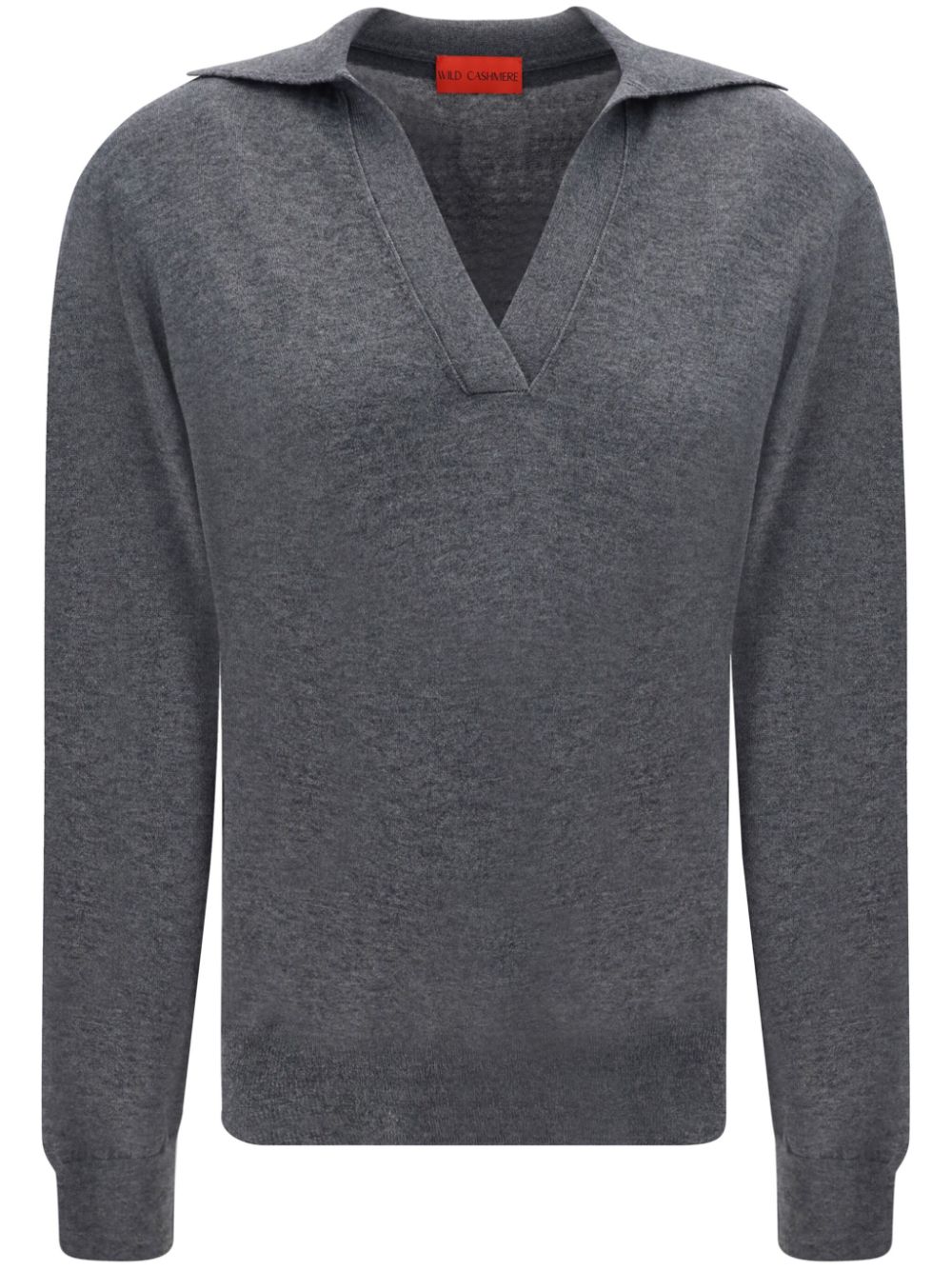 V-neck sweater - Grey