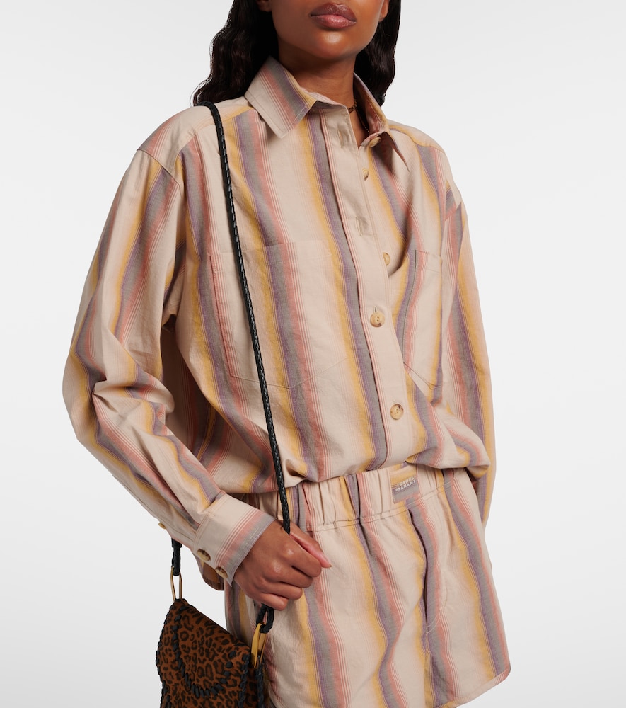 Mahvane striped cotton shirt