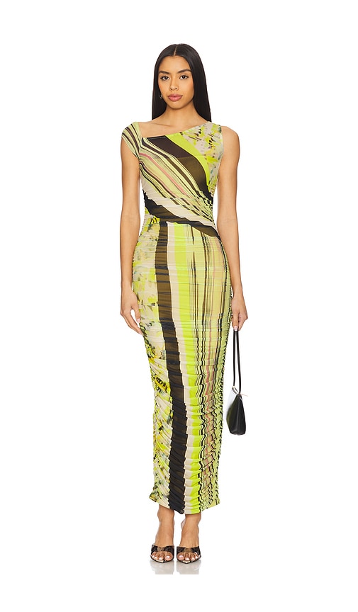 AFRM MAXIKLEID BIONA in Green. Größe XXS. Also in L, M