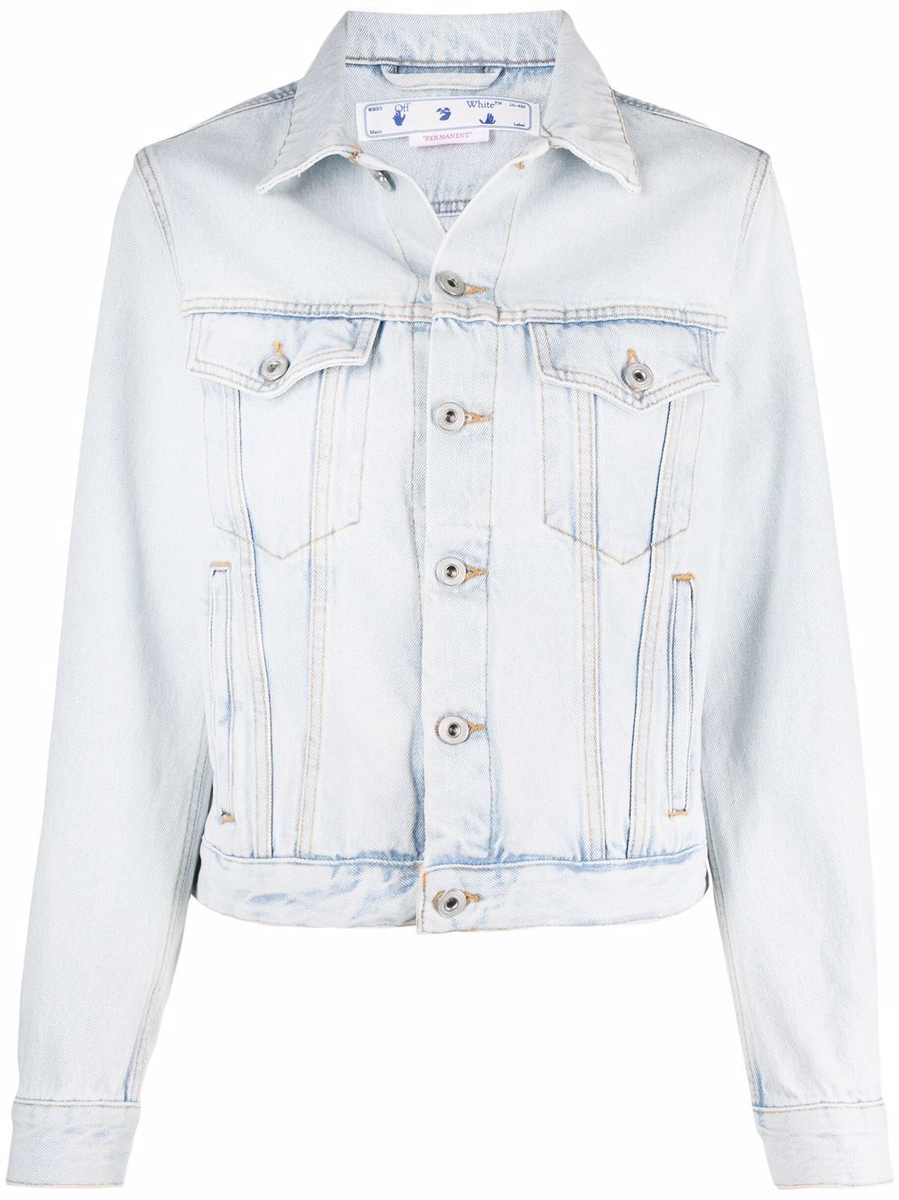 Light-wash denim jacket