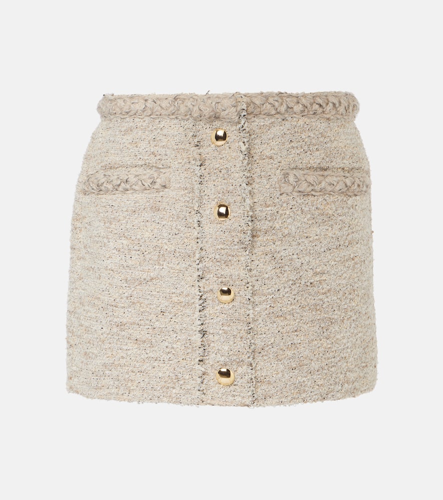 Gleny tweed miniskirt