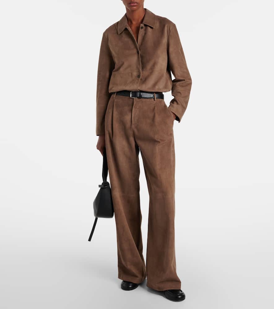Estate suede overshirt