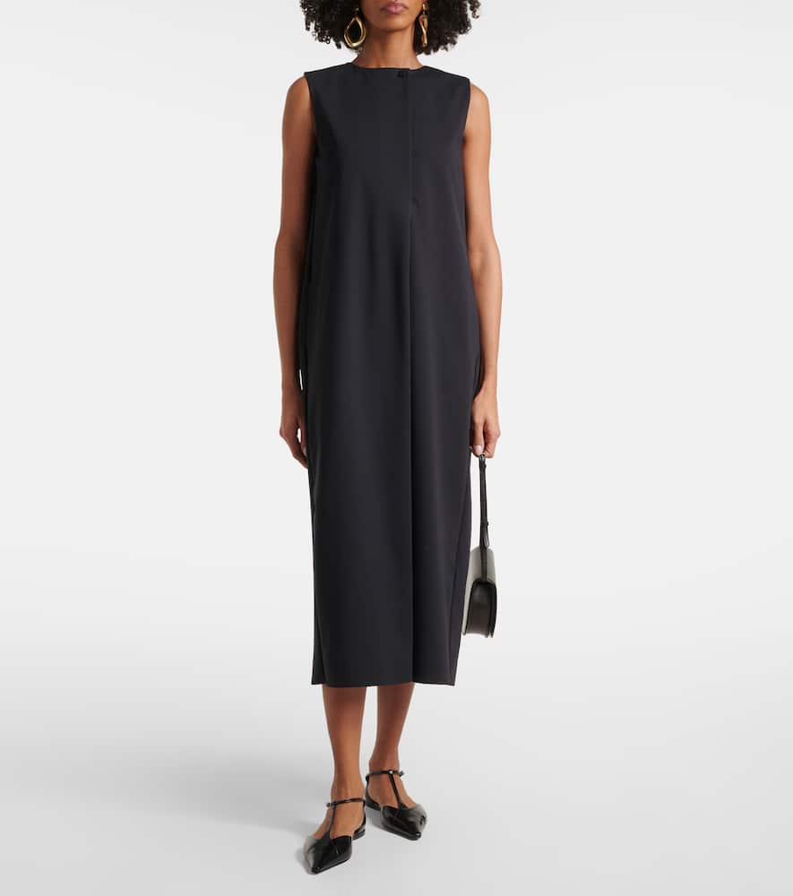 Biada cotton-blend maxi dress
