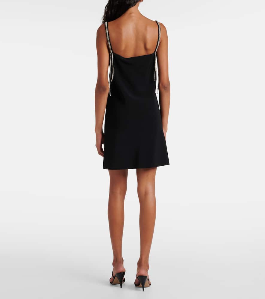 Abetone1234 embellished cady slip dress