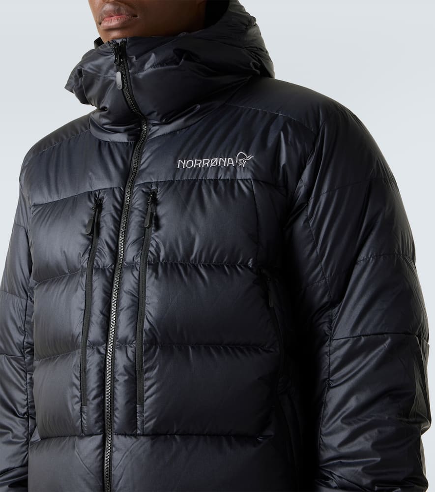 Norrøna Trollveggen hooded down ski jacket