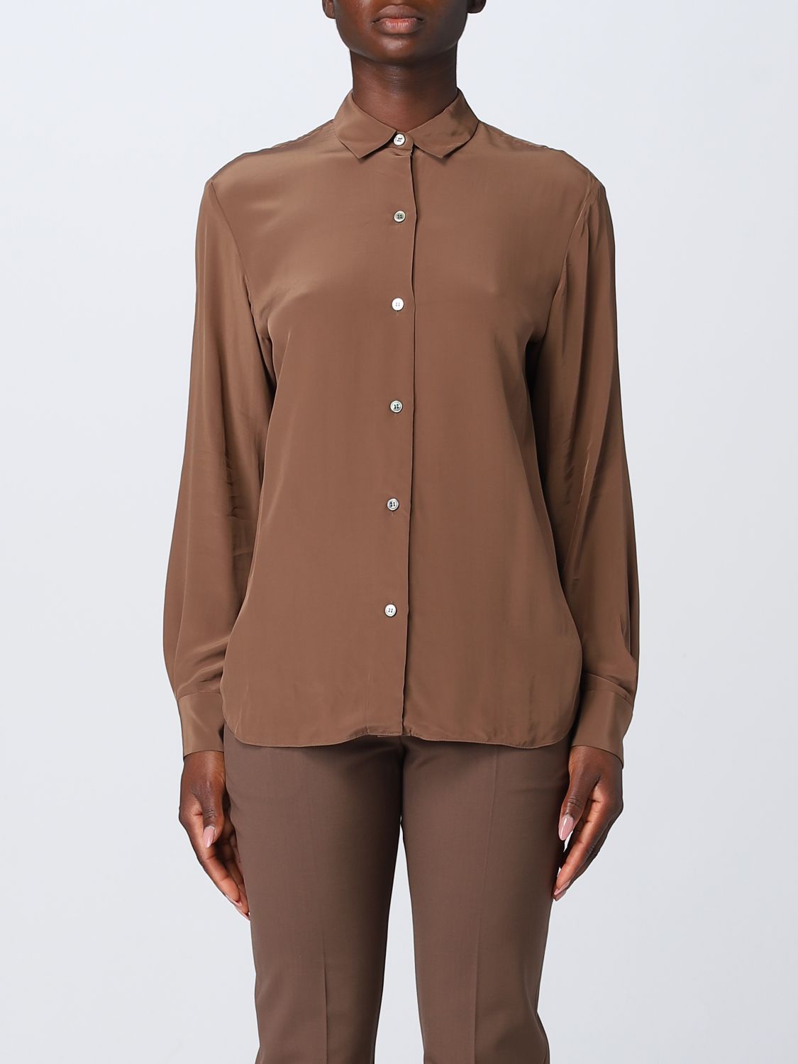 Shirt Woman color Brown