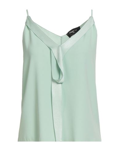 Woman Top Sage green Size 6 Triacetate, Polyester