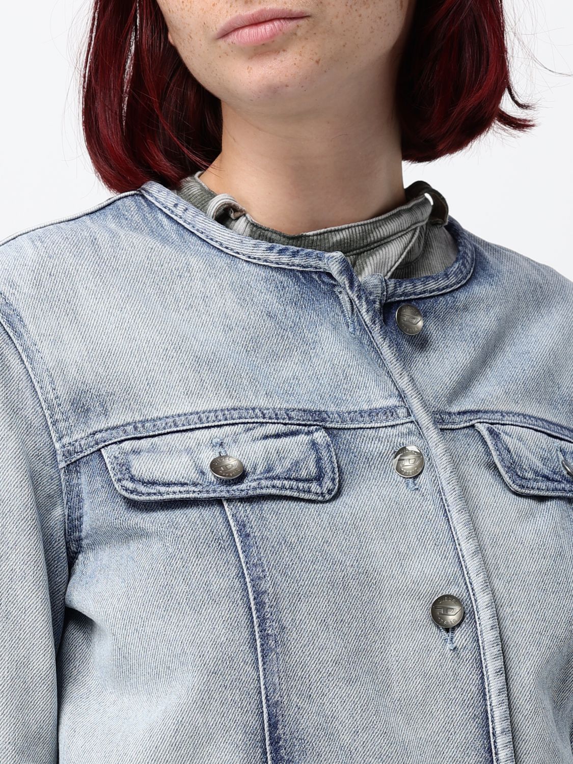 Jacket Woman color Blue