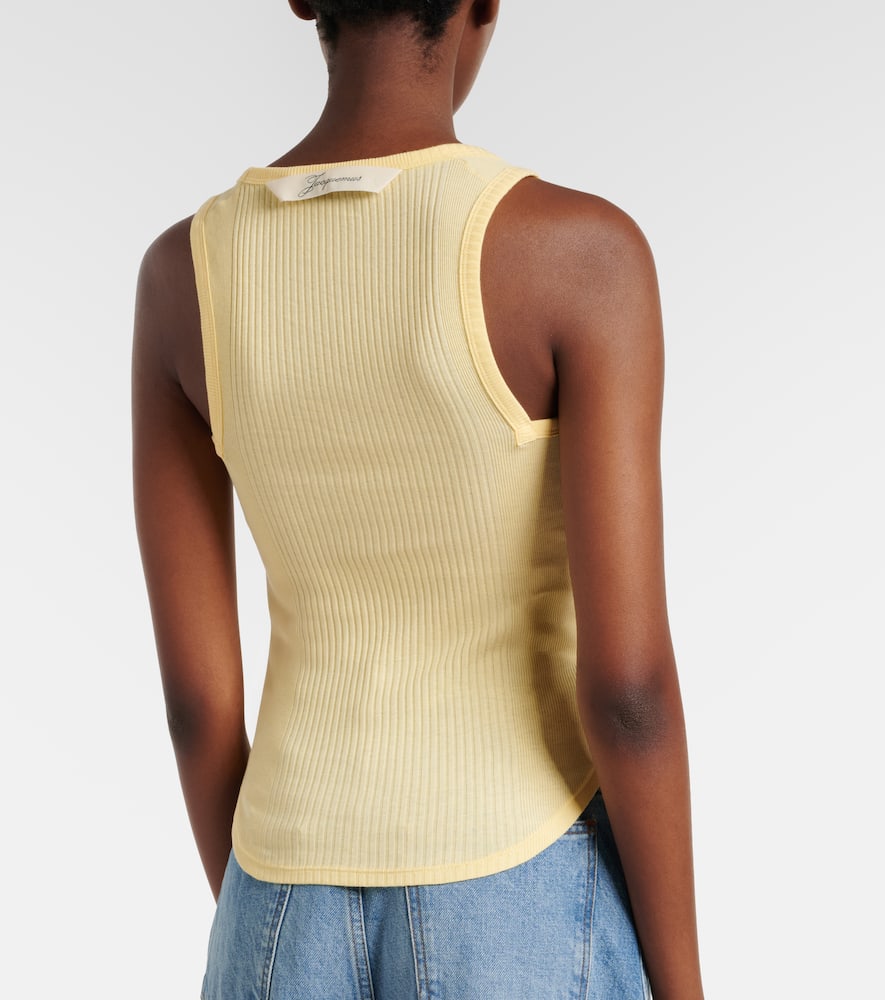 Rond Carré cotton tank top