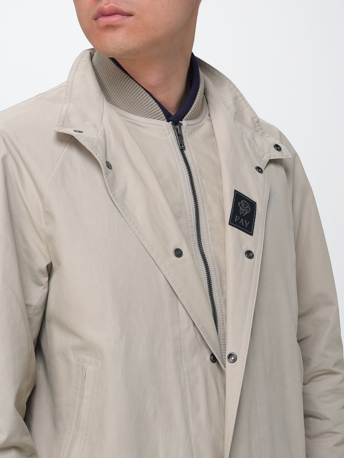 Jacket Men color Cream