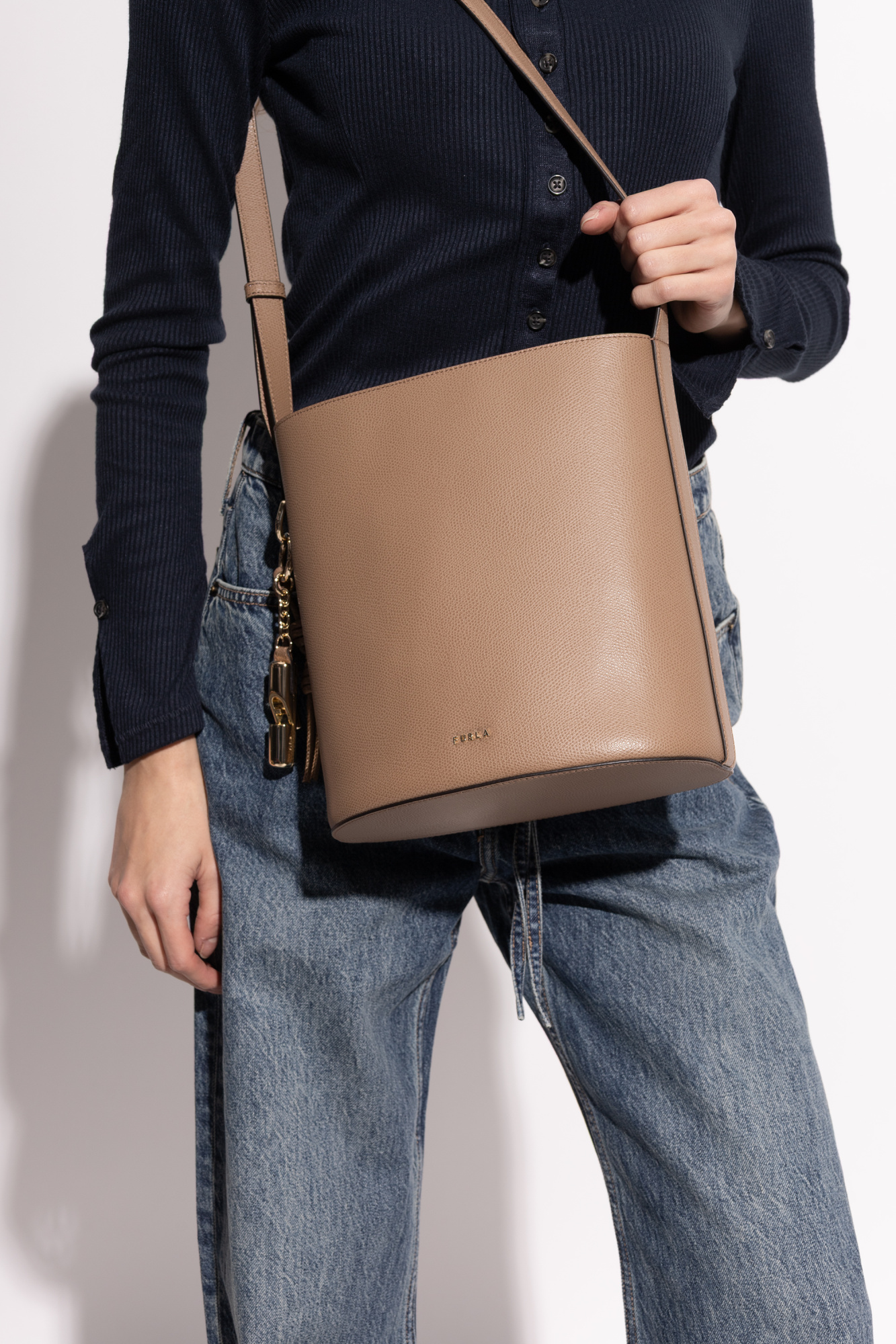 ‘Roxie Mini’ Shoulder Bag, Women's, Brown