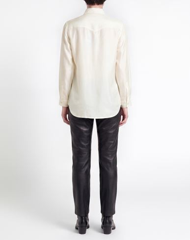 Woman Shirt Ivory Size XL Silk