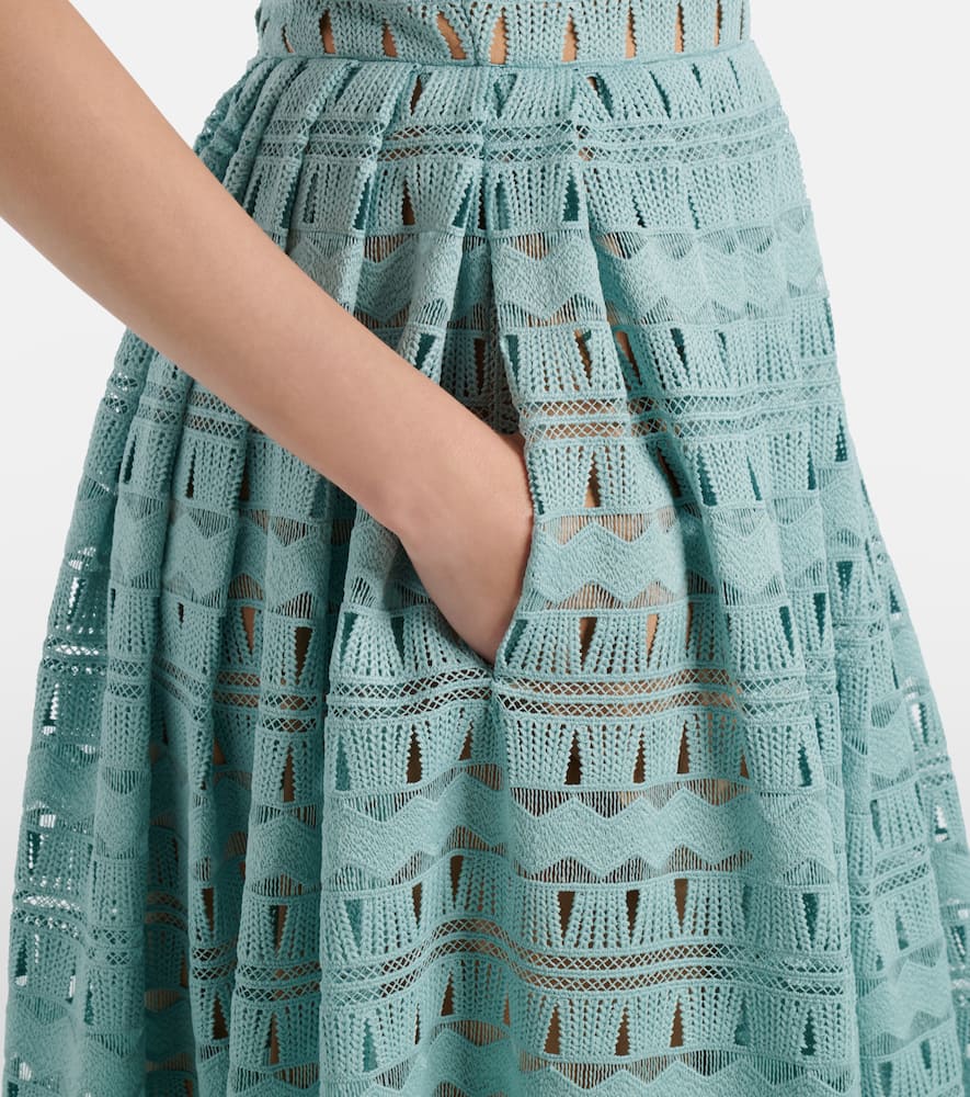 Macramé gown