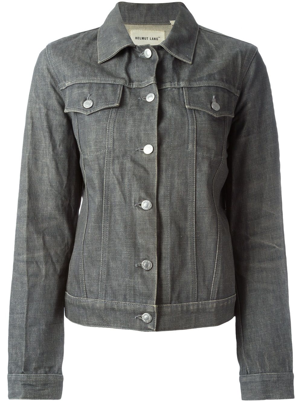 1990s raw denim jacket - Grey
