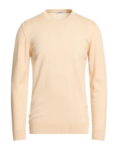 Man Sweater Beige Size L Virgin Wool
