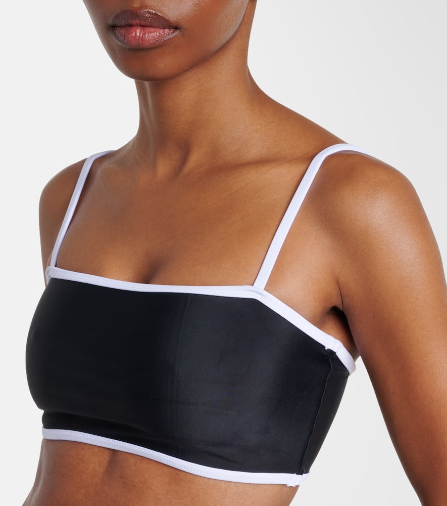 Jade Swim Striped bikini top